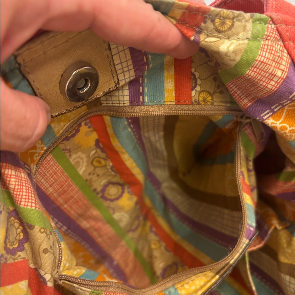 Fossil Red Handbag - Picture 3 of 16